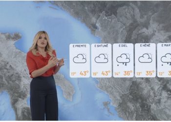 Nga 43 gradë celsius në breshër dhe mot të freskët, ndryshim drastik