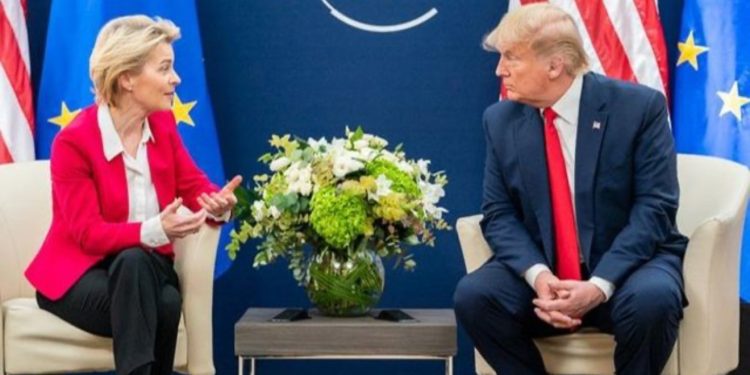 Tarifat tregtare me BE-në, Ursula von der Leyen dhe Donald Trump takohen të dielën në Skoci