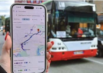 Transporti publik me Google Maps, çorientues
