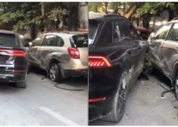 Përplasi katër automjete gjatë arratisjes/ Identifikohet shoferi i “Audit Q8”, në kërkim nga janari për mbajtjen mbyllur të 21-vjeçares në Astir