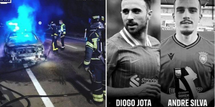 VIDEO/ Dalin pamjet e aksidentit tragjik, ku humbi jetën ylli i Liverpoolit, Diogo Jota, së bashku me të vëllain e tij…