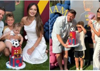 Barça, në festën familjare të Szczesny-t