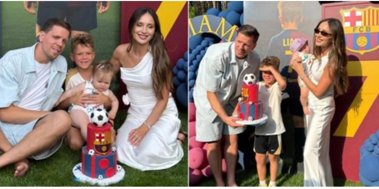 Barça, në festën familjare të Szczesny-t