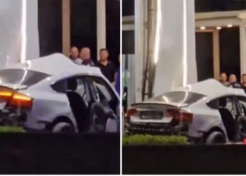 Aksident në autostradën Tiranë-Durrës, automjeti del nga rruga, humb jetën pasagjeri 19-vjeçar, plagoset shoferi 18-vjeçar dhe një tjetër