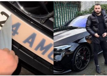 Targa e re e personalizuar i rikthen vëmendjen Dorian Pukës, “The Telegraph”: Tallje sfiduese ndaj zyrtarëve të Ministrisë së Brendshme! Janë të pafuqishëm ta deportojnë