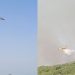VIDEO/ Zjarri në Shashicë, dy avionë Canadair kroat dhe italian vijnë në ndihmë për shuarjen e flakëve