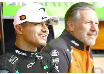 Formula 1/ Fitorja në Silverstone ‘lahet me gjak’, Lando Norris dëmtohet gjatë festës…