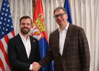 Zyrtari i lartë i DASH, vizitë në Serbi, Vuçiç: Theksova se dialogun e shohim si mënyrën e vetme për zgjidhje të çështje të hapura