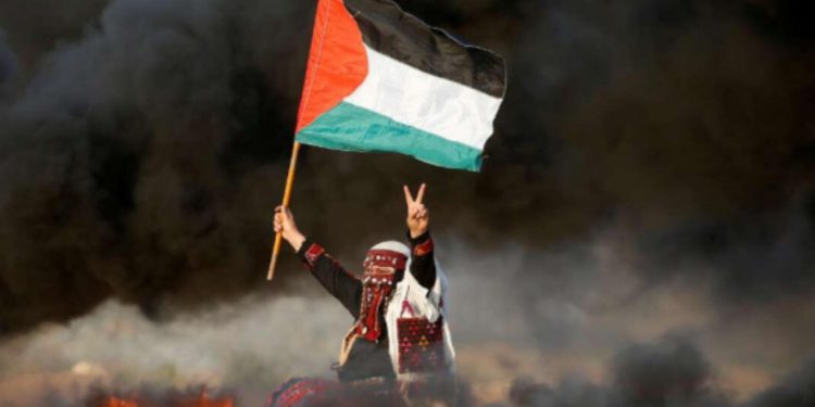 Protesta në Suedi kundër Izraelit : Nga lumi në det, Palestina do të jetë e lirë