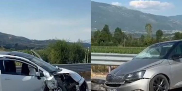 Aksident tek “Ura e Gjoricës” në Bulqizë, përplasen dy automjete, dy drejtuesit përfundojnë në spital