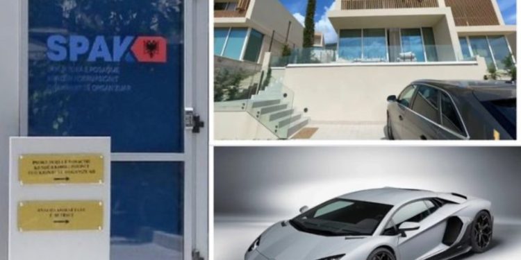 SPAK sekuestron vilën në Palasë dhe “Lamborghinin” luksoz në pronësi të…