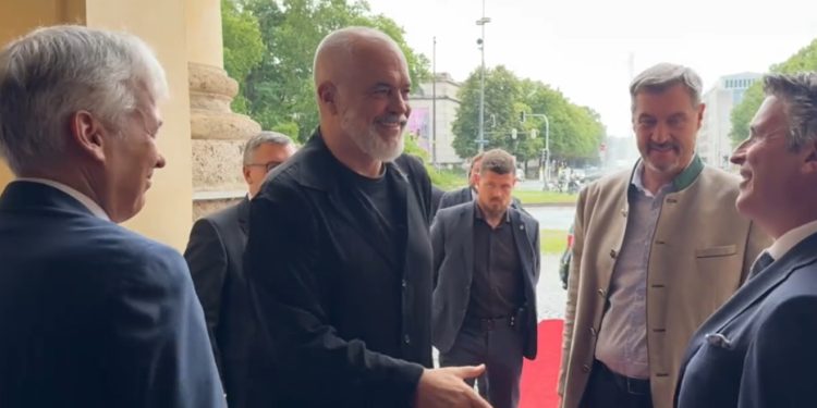 Rama në Mynih: Kryeministri i Bavarisë, një mik i çmuar! Kemi ndërtuar marrëdhënien e një partneriteti të posaçëm