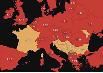Edhe Shqipëria me të kuqe! Musk ndan hartën e lindshmërisë së ulët: Evropa duhet të fillojë të ketë familje të mëdha ose do të vazhdojë të vdesë!