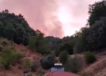 500 turistë janë shpëtuar/ Zjarri në Syri i Kaltër vihet nën kontroll pas betejës me flakët