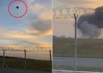 Avioni luftarak shpërthen gjatë paradës ajrore në Poloni, piloti humb jetën.