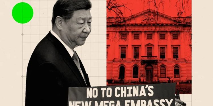 Britania shqetësohet për sigurinë dhe hakerët, e përfshirë në dilema mbi ambasadën e re kineze në zonën historike të Londrës.