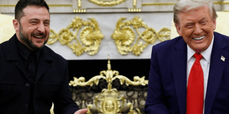 Çfarë u bisedua në takimin mes Trump dhe Zelensky?