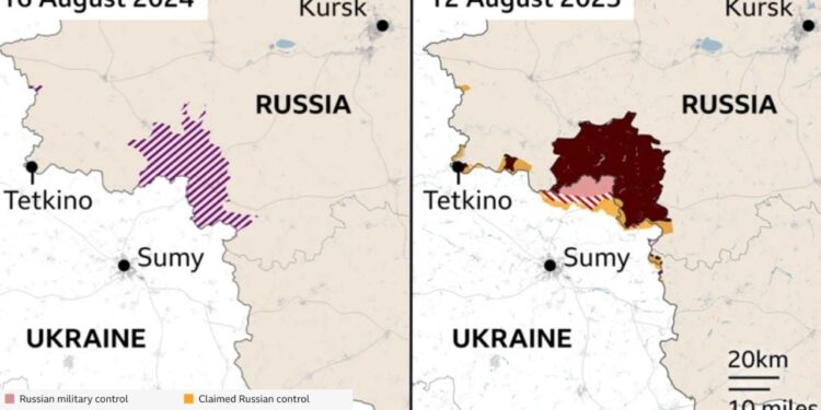 Forces ukrainase avancojnë drejt Summitit: Ukraina njofton për operacione ushtarake në Oleksiivka dhe Yunakivka.