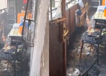 Gaz bombola shpërthen në një pallat në Vlorë! Panik mes banorëve dhe dëme të mëdha materiale.