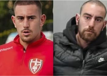 Ish futbollisti që u bë reper/ Theu me gurë xhamat e bashkisë Korçë dhe shau Ramën live, policia nis hetim për 27-vjeçarin