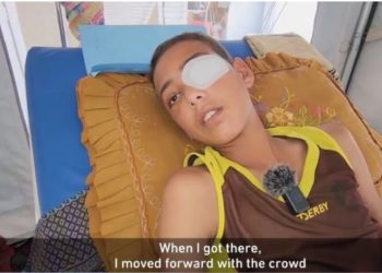 “Nuk kishim ushqim në shtëpi”/ Dëshmia rrënqethëse e 15-vjeçarit që u qëllua në sy teksa kërkonte ushqim në Gaza: U rrëzova përtokë, mendova se ky ishte fundi im