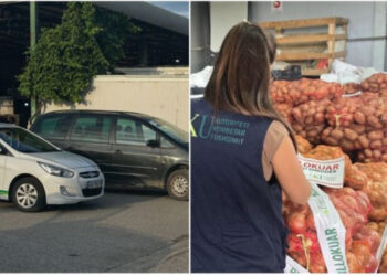 AKU zhvillon aksion kontrolli në tregun ushqimor të Shkodrës, vendos 8 gjoba dhe bllokon 3 tonë fruta e perime