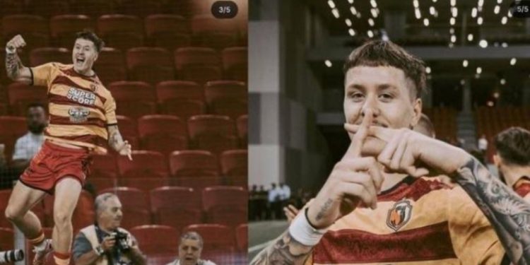 Deklaratë provokuese pas incidentit me shqiptarë/ Futbollisti grek shfaqet me ultras serbë: Shqipëria është Serbi!