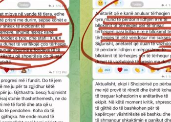 "Kemi përjetuar një sulm nga hakerat, prisni me durim për të marrë paratë" / Skemat piramidale online: Braçe publikon mesazhet nga grupi në Telegram, duke theksuar krimin e mashtrimit dhe grabitjes që po zhvillohet në mënyrë të plotë!