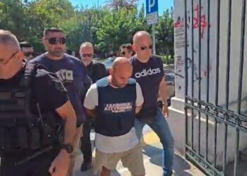 Krim në një familje shqiptare në Greqi! 40-vjeçari që vrau gruan ballafaqohet me të daughterin në gjykatë: Ishte i turbullt, nuk doja ta bëja.