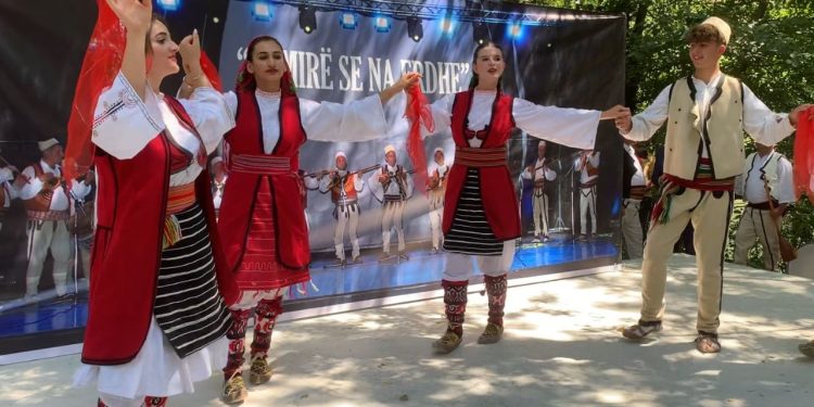 “Mirë se na erdhe” në Zallë Dardhë: Këngë dhe vallekë, festa tradicionale bashkon banorët dhe emigrantët.