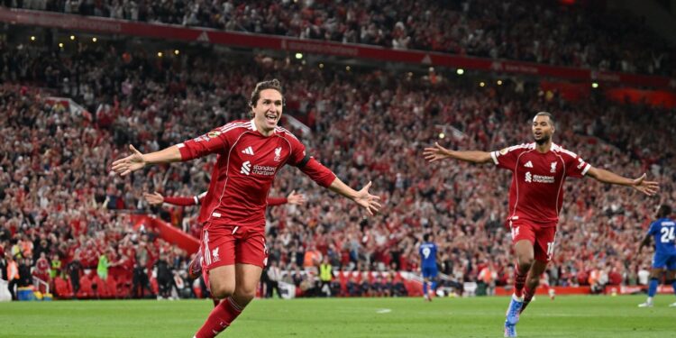 Nderim për Joten: Semenyo triumfon ndaj racizmit me dy gola dhe rrjetën e parë për Chiesën! Sezoni i ri në Premier League fillon me spektakël dhe fitoren e Liverpool-it.