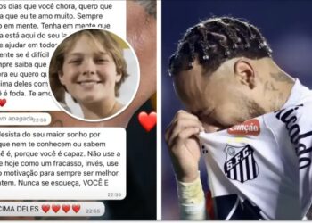 Neymar i emocionalizuar pas humbjes për 6 gola, ndaj mesazhi prekës nga djali: "Je idhulli im, mos u dorëzo!"