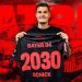 Patrik Schick rinovon marrëveshjen me Bayer Leverkusen