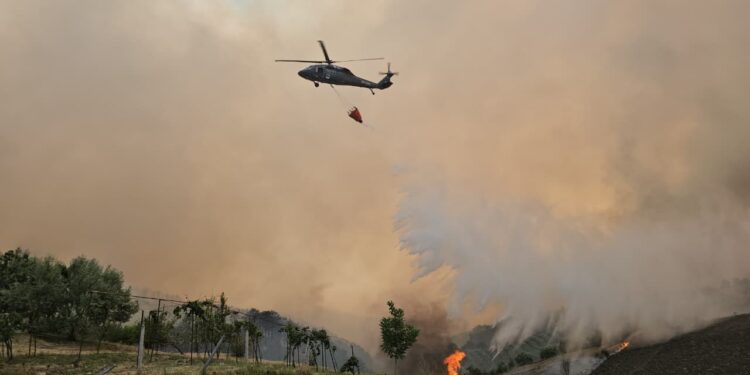 Situata e zjarreve në vend, aktualisht 37 vatra aktive! Rajonet më të prekura.