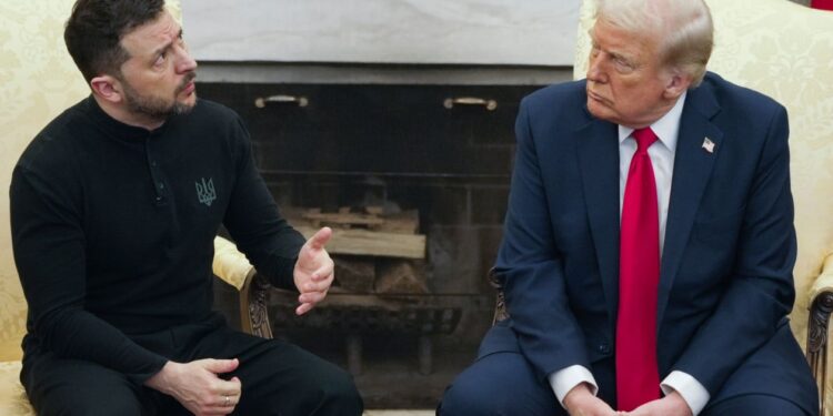 Takimi me Zelensky-n, Trump: Gjatë gjashtë muajve të fundit kam treguar aftësi për të zgjidhur 6 konflikte, e kam idenë se çfarë po bëj.