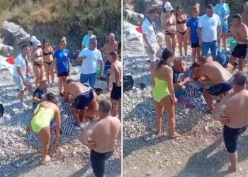 Turistët dhe policia kufitare shpëtojnë një grua 30-vjeçare nga mbytja në plazhin e Karaburunit