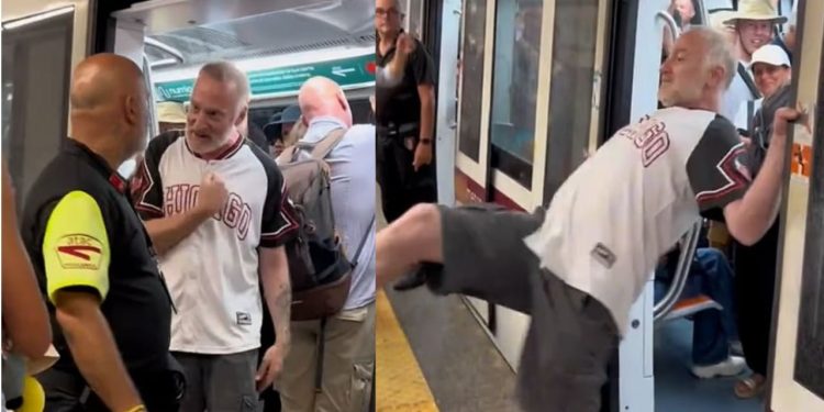 VIDEO: Tensione në metronë e Romës! Një italian kërcënon turistët, ata reagojnë me muzikë!