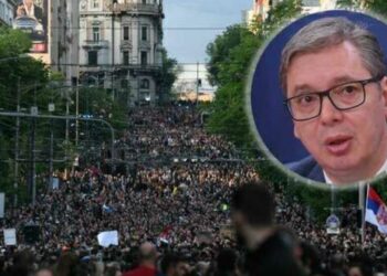 Vučić paralajmëron studentët: S’do të lejojmë që bandat të kontrollojnë rrugët, do të ketë një tjetër përgjigje nga shteti.