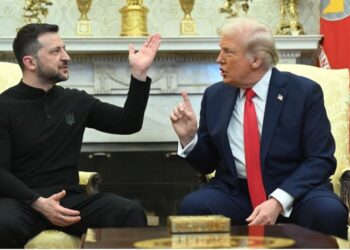 Zelensky dhe liderët evropianë në Uashington: Pushtimi për të evituar një konflikt me Trump-in.
