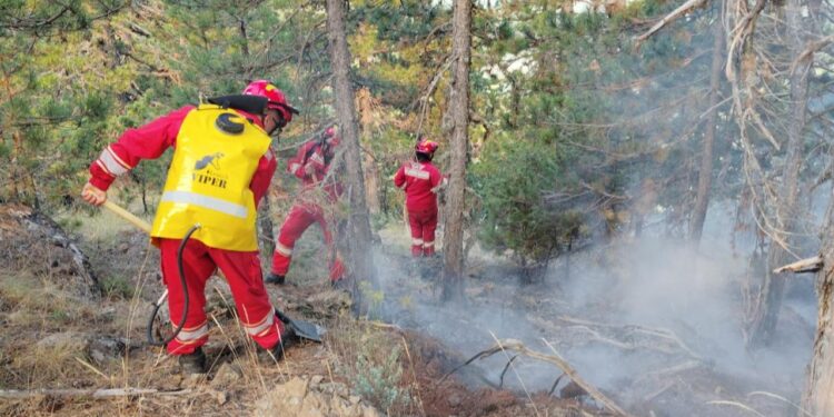 Zjarr në Parkun Kombëtar të Gërmenjit, reduktohet numri i vatrave aktive