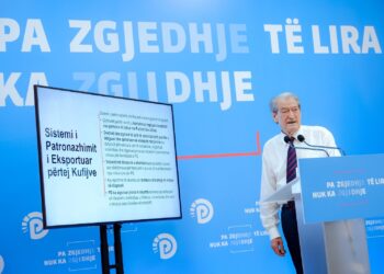 Berisha: Të gjitha agjencitë shtetërore janë transformuar në institucione elektorale dhe punonjësit e tyre në operatorë elektoralë