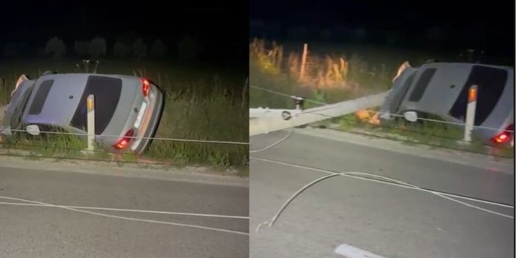 Aksident i rëndë në Peshkëpi–Kot, dy persona të lënduar