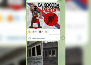 “Albin Kurti rrezikon jetën”/ Mesazh kërcënues ndaj presidentit të përkohshëm të Kosovës në veri të Mitrovicës