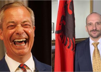 Ambasadori Uran Ferizi takon Nigel Farage: Kërkon ndalimin e dezinformatave për shqiptarët në Angli