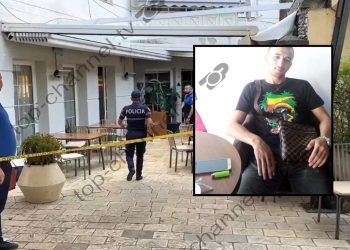 Autori i masakrës në Shkodër la motorin të ndezur dhe vodhi me forcë një “BMW”, duke goditur dy makina gjatë ikjes.