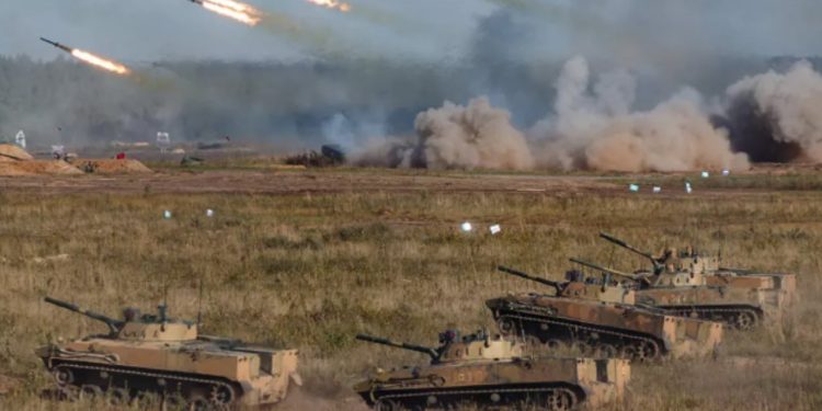 Bjellorusia dhe Rusia simulojnë pushtimin nga forcat e NATO-s gjatë stërvitjeve ushtarake; BE reagon: Jemi të përgatitur për çdo kërcënim.