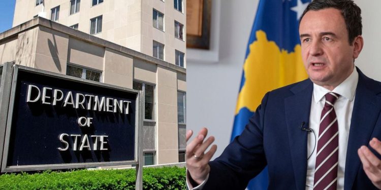 Departamenti Amerikan i Shtetit: Kurti teproi! Kryeministri reagon.