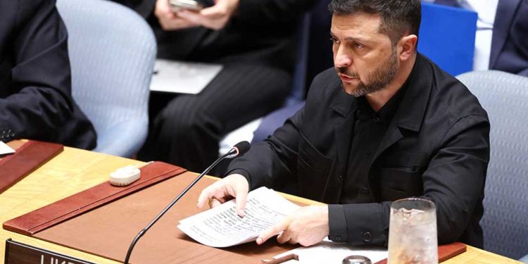 “Deshirojmë paqe, por Putin e refuzon”/ Presidenti Zelensky në OKB: Ne nuk jemi të vetëm, Europa duhet të ndihmojë edhe Moldavinë për t’u çliruar nga ndikimi rus.