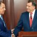 Dodik në Moskë, Lavrov shpreh mbështetje: Dënojmë tentativat për të rrëzuar liderët serbë të padëshirueshëm për Perëndimin.