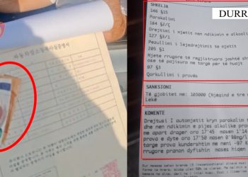 Dy shtetas në pranga për tentativë korrupsioni ndaj policisë për të shmangur ndëshkimin